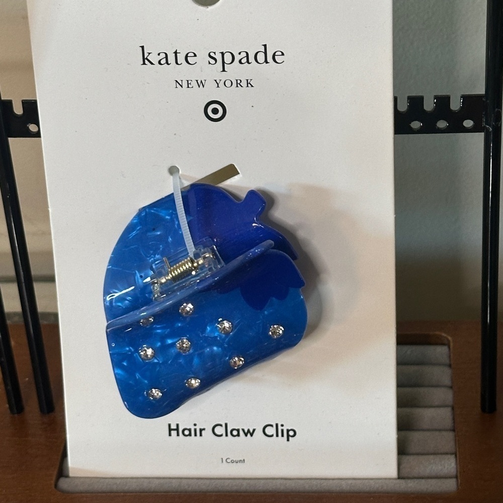 NIP - Kate Spade New York x Target Strawberry Hair Claw Clip.